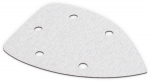 Kolmnurkne liivapaber 140x140x80mm, KREATOR, KRT220058, Abrasiivsus (P): 180, 5 tk.