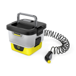 Kaasaskantav v&auml;line puhastusvahend KARCHER 1.599-350.0, madal r&otilde;hk, 2 l/min, liitiumioonaku, hall