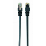 Gembird patch kaabel PP22-2M/BK, 2m, must, CAT 5e, S-FTP, 0.04kg