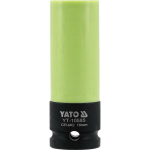 Yato l&ouml;&ouml;kmutter YT-10585 19 mm, 1/2" (12,7 mm) 85 mm, 42CrMo teras, As-Drive profiil, alumiiniumratastele