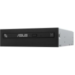 Asus DVD kirjutaja DRW-08D6MT/BLK/B/AS, 8x, SATA, must, CD kirjutamise kiirus 24x, DVD+R kirjutamise kiirus 4x