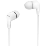 Philips Juhtmega k&otilde;rvaklapid TAE1105WT/00, 39g, valge, 102dB, 16&Omega;, 1.2m, 3.5mm, 8.6mm, 20-20000Hz, 10mW, ergonoomiline disain
