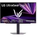 LG Monitor 27GX704A-B, 68,6 cm, 2560 x 1440, Quad HD, OLED, 240 Hz, 0,03 ms, 1500000:1, 275 cd/m&sup2;, VESA 100x100 mm