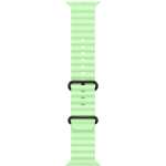Apple 49mm Neon Green Ocean Band - Black Titanium Finish MGCL4ZM/A, 130-200mm, korrosioonikindel, reguleeritav silmus