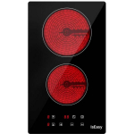 Iseasy keraamiline/elektriline pliit T2V-01M, 3000 W, 2 k&uuml;psetus tsooni, 9 v&otilde;imsuse taset, 99 min taimer, laste kaitse