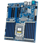 Gigabyte MZ33-AR0 emaplaat 9MZ33AR0MR-000, 330mm, 305mm, 2xRJ-45, 24xDIMM, 1xM.2, 4xPCIe x16, 2xUSB 3.2, AMD EPYC 9004