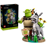 Lego LEGO ICONS 72423 Shrek, Donkey ja Puss in Boots, 1403 elementi, 1 minifiguur, 18+ aastat