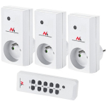 Maclean MCE153 kaugjuhtimisega toitepesad 3tk., 230V, 50Hz, 433,92MHz, 30m, 2xAAA 1,5V aku