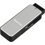 Hama kaardilugeja 123900, USB 3.0, h&otilde;be, microSD, SD, 1x USB 3.0, UHS-I tugi