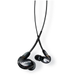 Shure SE215 k&otilde;rvaklapid SE215-K-EFS, 20 Ohm, stereo, 3.5 mm pistik, 22-17500 Hz, 3 pehmet otsikut
