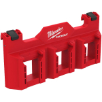 Milwaukee PACKOUT M18 akupatarei hoidik 4932498645, 3xM18, 135x292x68mm, l&ouml;&ouml;gikindel, seinakinnitus