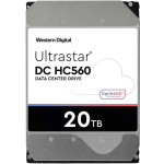 Western Digital Ultrastar 0F38652 HDD, 20TB, 3.5", 7200RPM, SAS 12Gbit/s, 512MB vahem&auml;lu, 5/12V