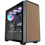 Darkflash DS900WD arvuti korpus, Midi Tower, must, ATX/M-ATX/ITX, 4x ARGB ventilaatorit, 7 pesa, 425mm GPU, 170mm CPU, 250mm PSU