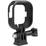 Puluz PU788B kinnitusraam Insta360 GO Ultra jaoks, 22g, PC-plastik, 1/4 tolli keere, must