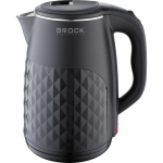 Brock WK 0618 BK elektriline veekeetja, 1,8 l, 1500 W, roostevaba teras, 360&deg; alus, automaatne v&auml;ljal&uuml;litumine