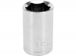 SOCKET 6PT 1/2" 15MM 53337 STHOR