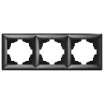 Visage rāmītis, 3 vietas, Metāliski melns, 01283400-000143, G&Uuml;NSAN
