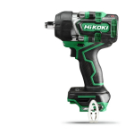 Bezvadu trieciena uzgriežņu atslēga HIKOKI WR36DEW2Z, 36 V, 770 Nm, bezsuku motors, IP56 aizsardzība