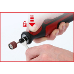 eMonster akumulatoriga graveerija, 50 g, KSTOOLS, 515.3990, Kaal: 0.488 kg, M&otilde;&otilde;dud: 13 x 6 x 22 cm