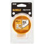Dewalt Auger 64mm Bi-Metall DT90324-QZ, 64 mm, 47 mm, 1, puit ja metall, kiire l&otilde;ikamine, agressiivne hambakujundus