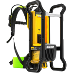 Dewalt Akutoite Seljakott Vibrator DCPS310N-XJ, 39 cm, 44 cm, 63 cm, 7 Kg, 2m ja 5m voolikud, 38mm, 50mm, 59mm pead