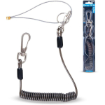 Geko t&ouml;&ouml;riista lanyard G10841 52-170 cm, 1.5 mm, 3 kg, vedru, 2 metallkarabiini