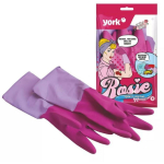 York Kummikindad 36092380 100% lateks, roosi l&otilde;hn, 0.08kg