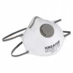 Tolmuvastane respiraator FFP2 koos ventiiliga (2 tk.) KRTS1002V KREATOR