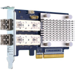 QNAP Dual-port 16Gb Enhanced Gen 5 Fibre Channel expansion Card with SFP+ transceivers | QXP-16G2FC