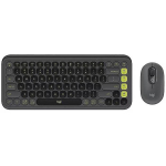 Logitech POP Icon Combo Klaviatuur + Hiir 920-013140, 1000mAh, 36m aku t&ouml;&ouml;aeg, Bluetooth, 10m traadita ulatus