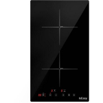 Iseasy Induktsioonipliit LI2V-22, 2x2000W, 99min taimer, puutetundlik paneel, 9 v&otilde;imsustaset, turvaseade