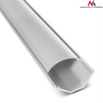 Maclean Kaabli kaitse riba MCTV-575, 1,5m, 43mm, 23-32mm, valge, 1 tk