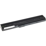 Green Cell S&uuml;learvuti Aku AS02, 11,1V, 4400mAh, 6 elementi, &uuml;hilduv Asus K52, A52, X52, RoHS