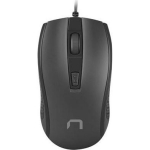 Natec optiline hiir HOOPOE 2 NMY-1798, 1600 DPI, USB, must, 1,8 m, 4 nuppu, optiline sensor