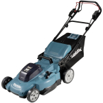 Makita muruniiduk DLM539PT2, 36V, 53cm, 2x18V, 2x Li-ion 5.0Ah, 70L, 800m&sup2;, 4 in 1, XPT, juhtmeta