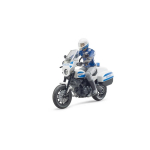 Bruder Scrambler Ducati politseimootorratas BR-62731, 1:16, hall, valge, sinine, ei sisalda akut