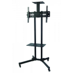 Sbox TV hoidik FS-401, 37-70", 50kg, -10 - 10&deg;, k&otilde;rgus 1290/1370/1450mm, projektori riiul 1800mm