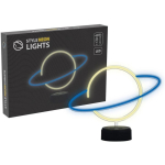 Manta Dekoratiivne lamp SNL38BLT, 5W, 30cm, 24.5cm, 3xAA, USB, 5V, plastmass, 2m kaabel, LED, Planeta