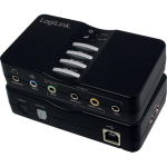 Logilink USB heliplaat 7.1 UA0099, 48kHz, USB 2.0, 7.1 kanal, 2-8 k&otilde;larit, Line-In, S/PDIF, mikrofon, k&otilde;rvaklapid, vaigistamine