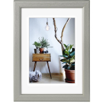 Hama Fotoraam 00175262, 16.5x21.5 cm, kivihall, peegeldav klaas, alus ja konks, keskkonnas&otilde;bralik