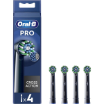 Oral-B Vahetatavad hambaharja pead EB50BRX-4, 4 tk, must, t&auml;iskasvanutele, X-kujulised harjased, kulumise indikaator