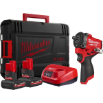 Milwaukee M12 FCIWF12G3-502X 4933493455, 12V, 542Nm, 745Nm, 1/2", M16, 5Ah, 2xLi-ion, 122mm, 4 režiimi, LED, harjata mootor
