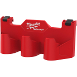 Milwaukee PACKOUT M12 akupatarei hoidik 4932498646, 3xM12, 123x292x95mm, l&ouml;&ouml;gikindel, ilma t&ouml;&ouml;riistadeta