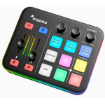 Maono G1 Neo helikaart, USB, Bluetooth 4.2, 20 Hz-20 kHz, 48 kHz/16 bit, THD <0.05%, RGB, must