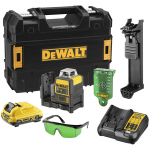 Ristjoonlaser 10,8V 35m DCE0811D1G-QW DEWALT
