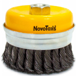 Koonushari M14, &Oslash;90mm punutud harjased, r&otilde;ngaga