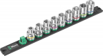 Padrunite komplekt 4 Zyklop 1/2", 9 tk.; 05005460001 WERA