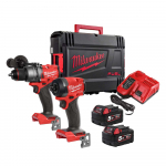 T&ouml;&ouml;riistakomplekt M18 FPP2A3-502X 18V (2x5,0Ah, M18 FPD3, M18 FID3) 4933480873 MILWAUKEE