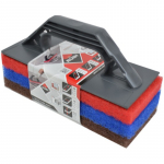 K&auml;epidemega k&auml;sn, STRIP AND 3 PADS SET 10", 25cm; 20900 RUBI