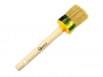 Geko &uuml;mmargune pintsel G66021, 50mm, 100% looduslikud harjased, puidust k&auml;epide, metallist kinnit